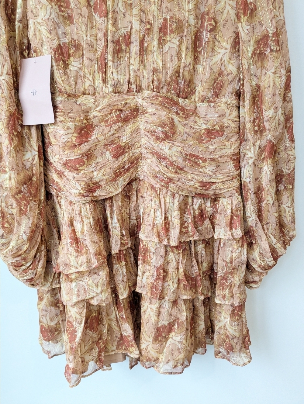 BHLDN Ella High Neck Open Back Dress - Picture 5 of 10